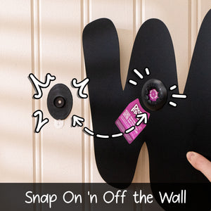 Bubble Letters | Wall Art for Creative Kids