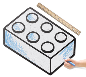 Toy Brick 2x3 | Color n’ Erase | Play & Décor