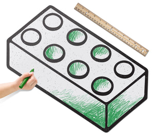 Toy Brick 2x4 | Color n’ Erase | Play & Décor
