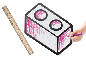 Toy Brick 1x2 | Color n’ Erase | Play & Décor
