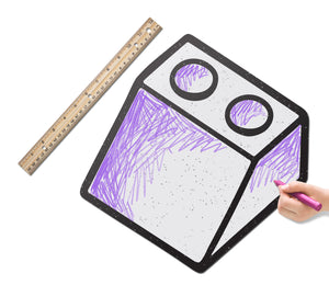 Toy Brick Sloped 2x2 | Color n’ Erase | Play & Décor