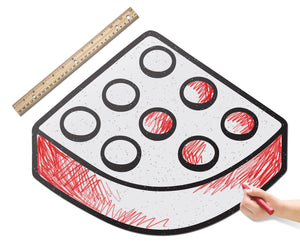 Toy Brick Rounded | Color n’ Erase | Play & Décor