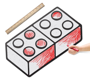 Toy Bricks 2x4 | Color n’ Erase | Play & Décor