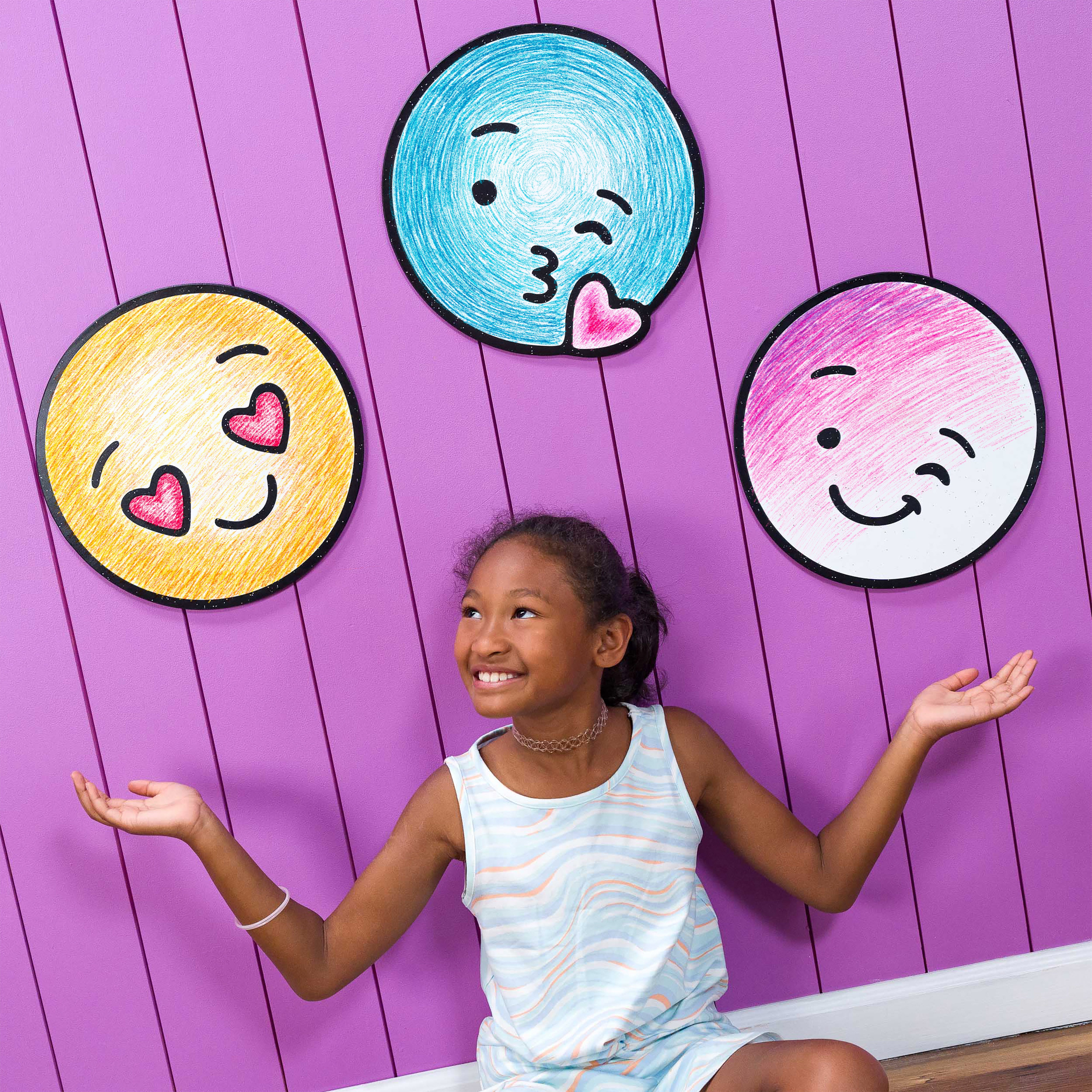 Love Emojis Set | Wall Art for Creative Kids