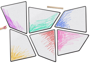 Trapezoids Set | Color n’ Erase | Play & Décor