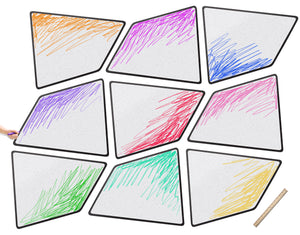 Trapezoids Set | Color n’ Erase | Play & Décor