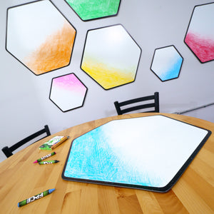 Hexagon Set | Color n’ Erase | Play & Décor