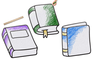 Small Book Set | Color n’ Erase | Play & Décor