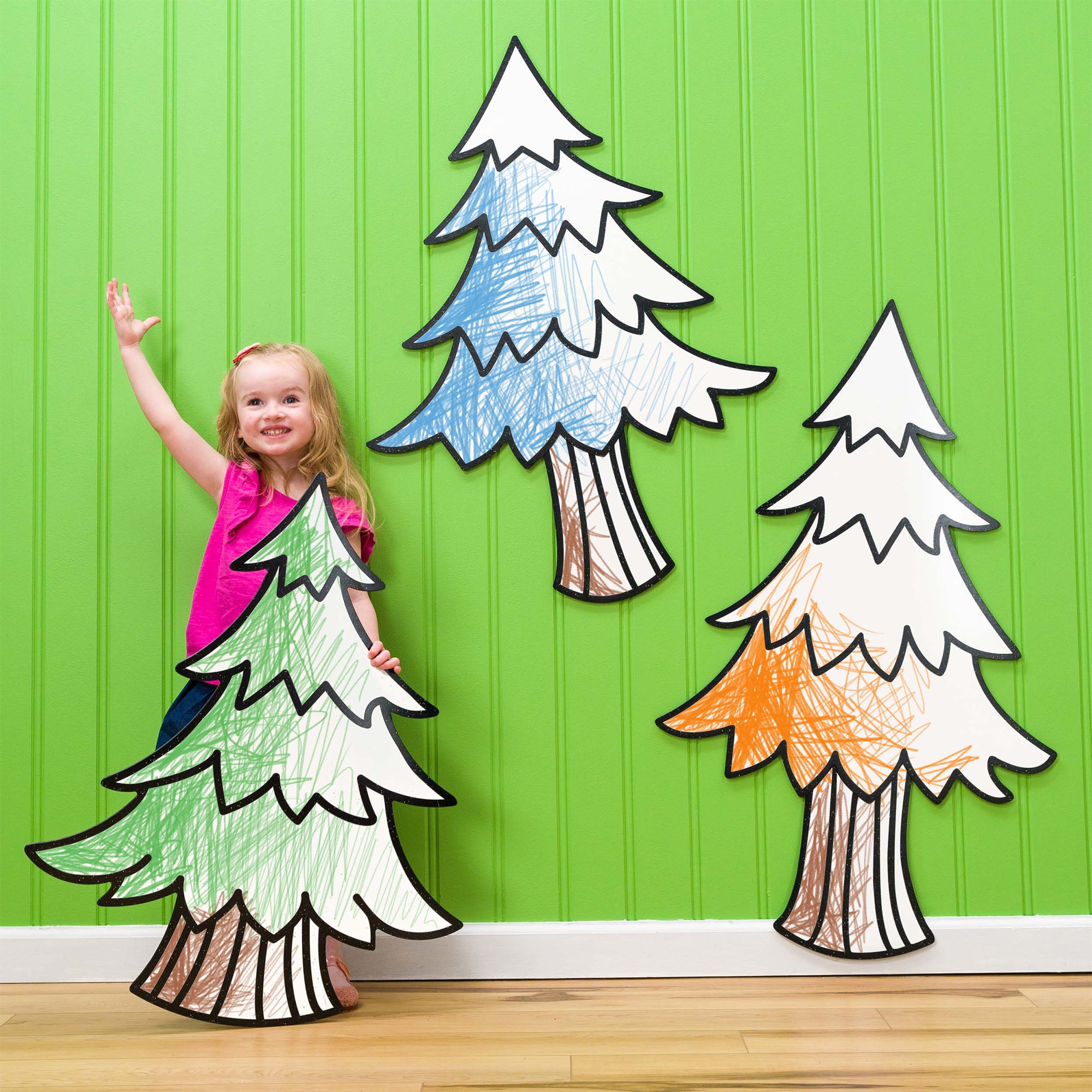 Tree Forest Set | Color n’ Erase | Play & Décor