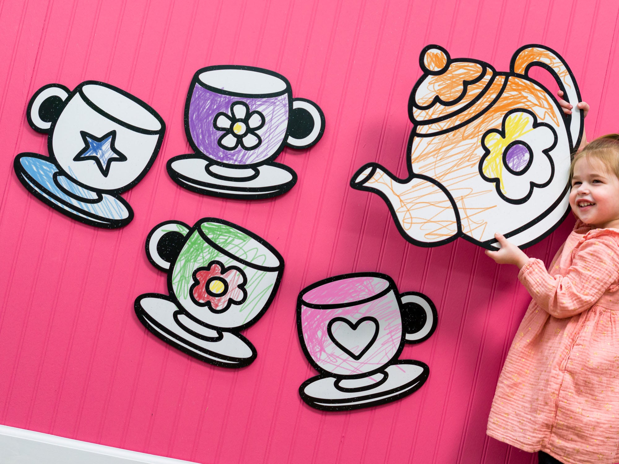Tea Party Set | Color n’ Erase | Play & Décor