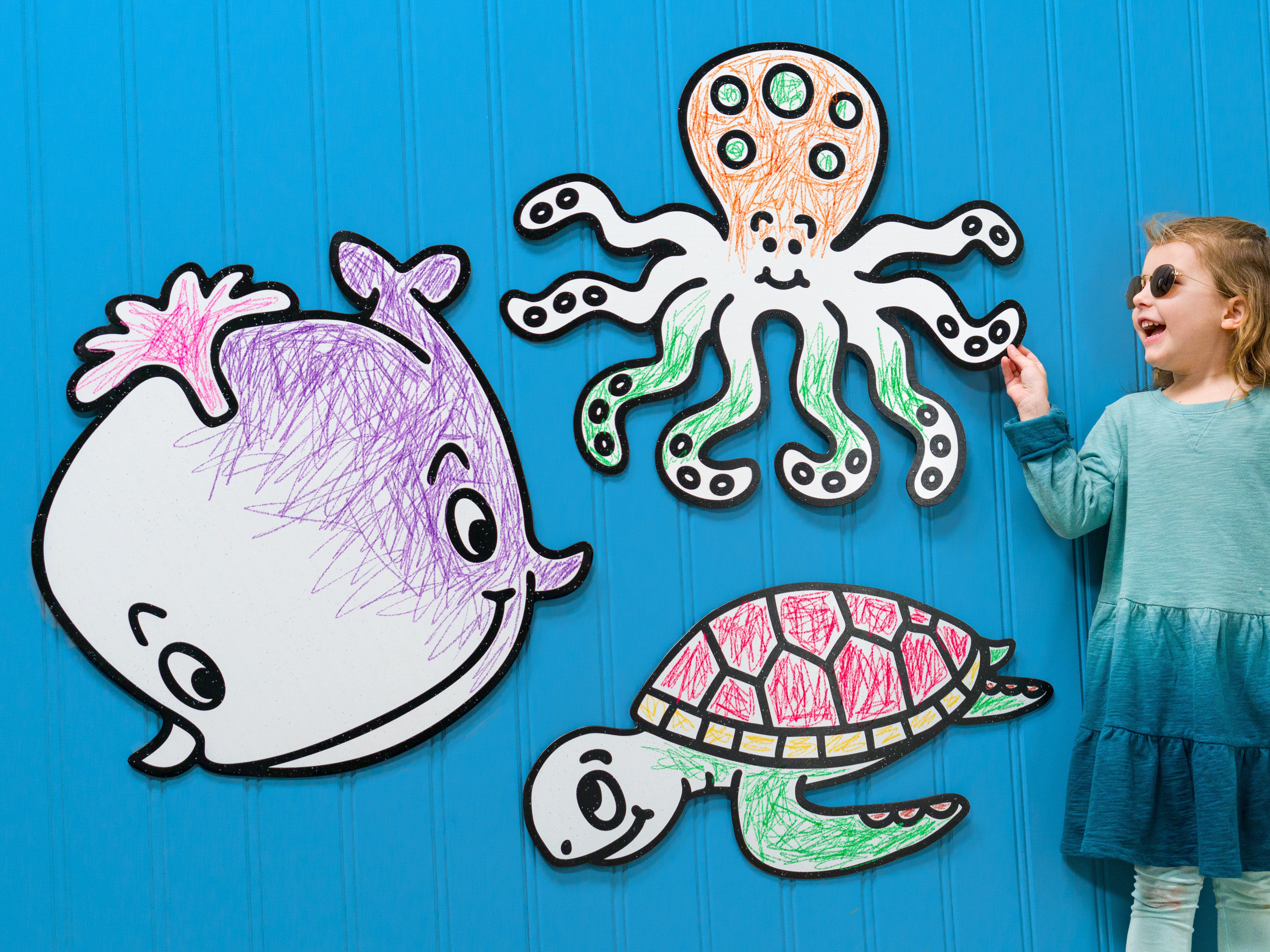 Under the Sea Ocean Animals Set | Wall Art for Creative Kids
