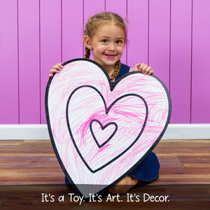 Love Hearts Set | Wall Art for Creative Kids