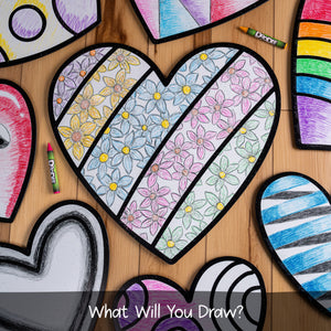 Love Hearts Set | Wall Art for Creative Kids