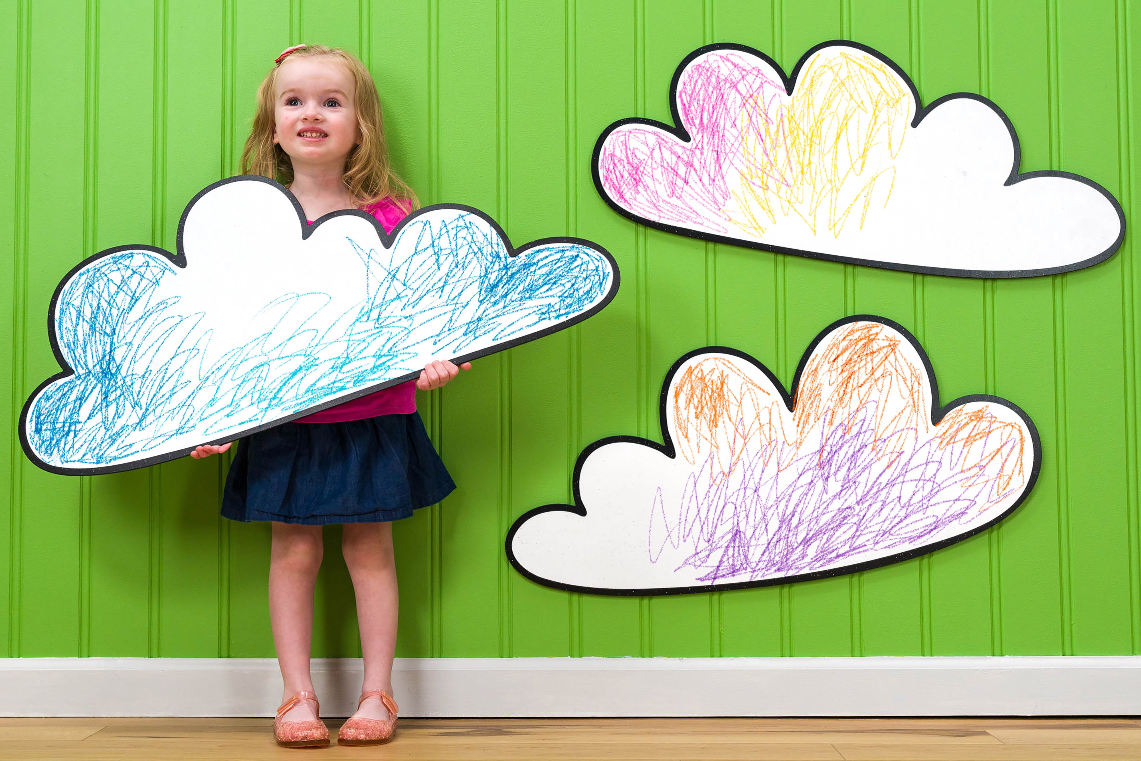 Hanging Clouds Sky Set | Wall Art for Creative Kids