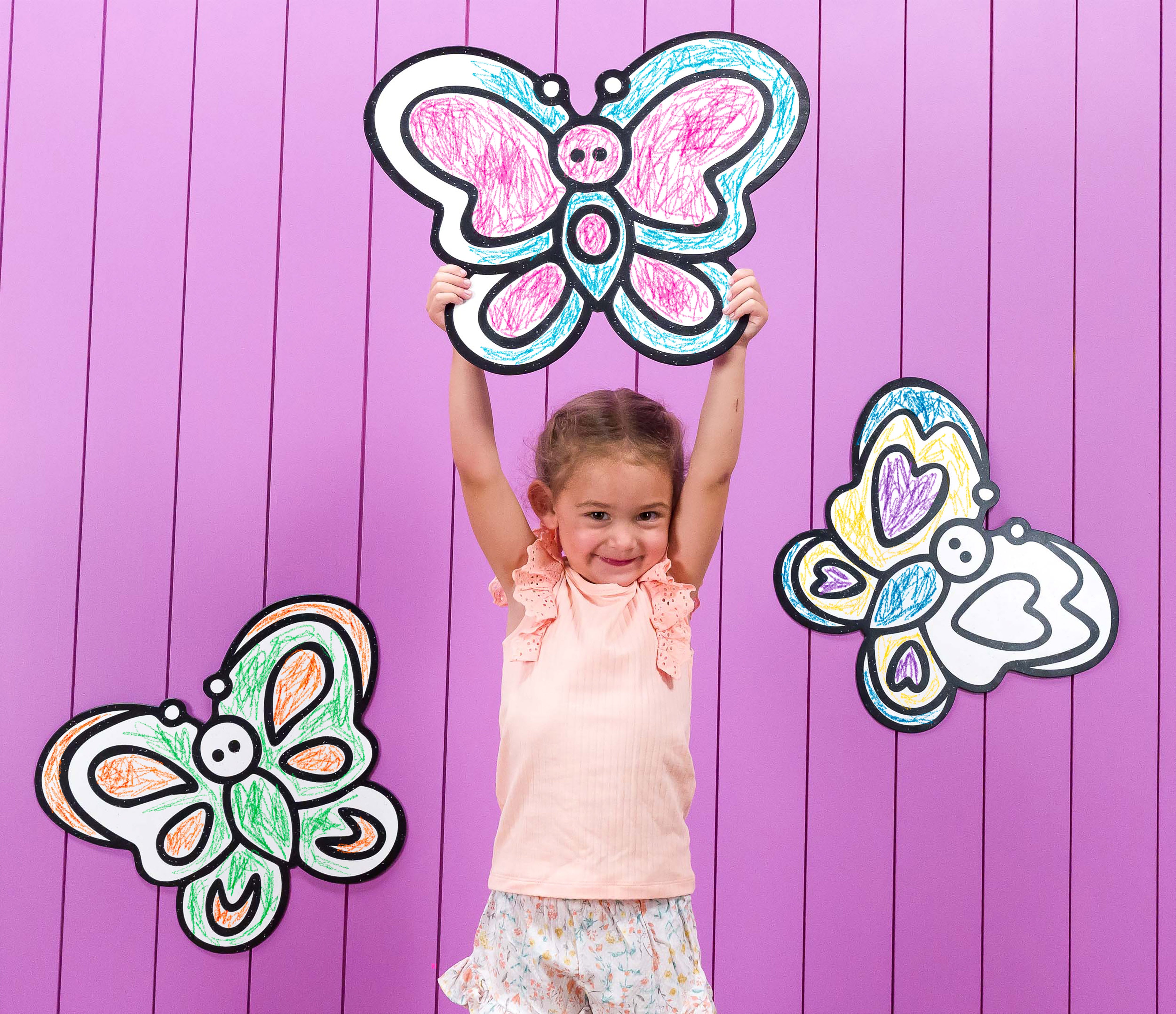 Butterflies Set | Wall Art for Creative Kids
