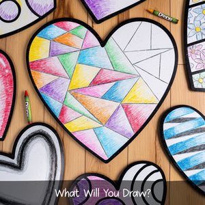 Love Hearts Set | Wall Art for Creative Kids