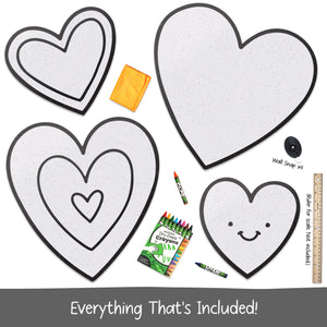 Love Hearts Set | Wall Art for Creative Kids