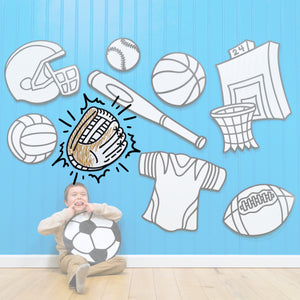 Baseball Glove | Color n’ Erase | Play & Décor