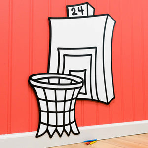 Basketball Hoop | Color n’ Erase | Play & Décor
