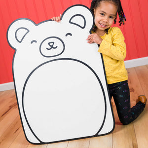 Bear Large Writing Board | Color n’ Erase | Play & Décor