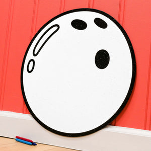 Bowling Ball | Color n’ Erase | Play & Décor