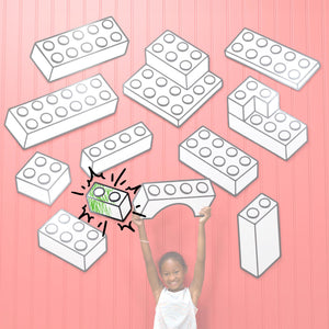 Toy Brick 1x2 | Color n’ Erase | Play & Décor