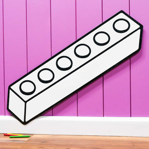 Toy Brick 1x6 | Color n’ Erase | Play & Décor