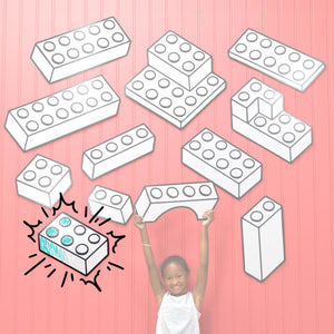 Toy Brick 2x3 | Color n’ Erase | Play & Décor