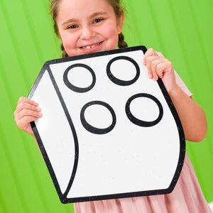 Toy Brick Sloped 2x2 | Color n’ Erase | Play & Décor