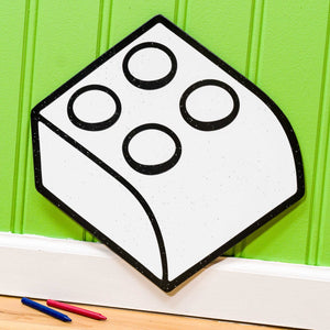 Toy Brick Sloped 2x2 | Color n’ Erase | Play & Décor
