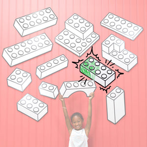 Toy Brick 2x4 | Color n’ Erase | Play & Décor