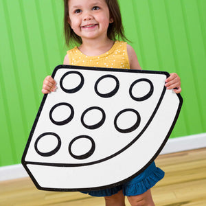 Toy Brick Rounded | Color n’ Erase | Play & Décor