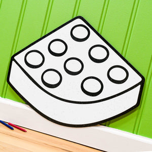 Toy Brick Rounded | Color n’ Erase | Play & Décor