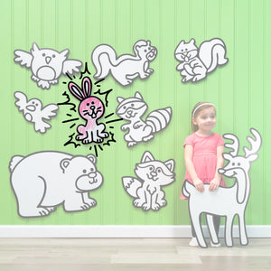 Bunny Rabbit | Color n’ Erase | Play & Décor