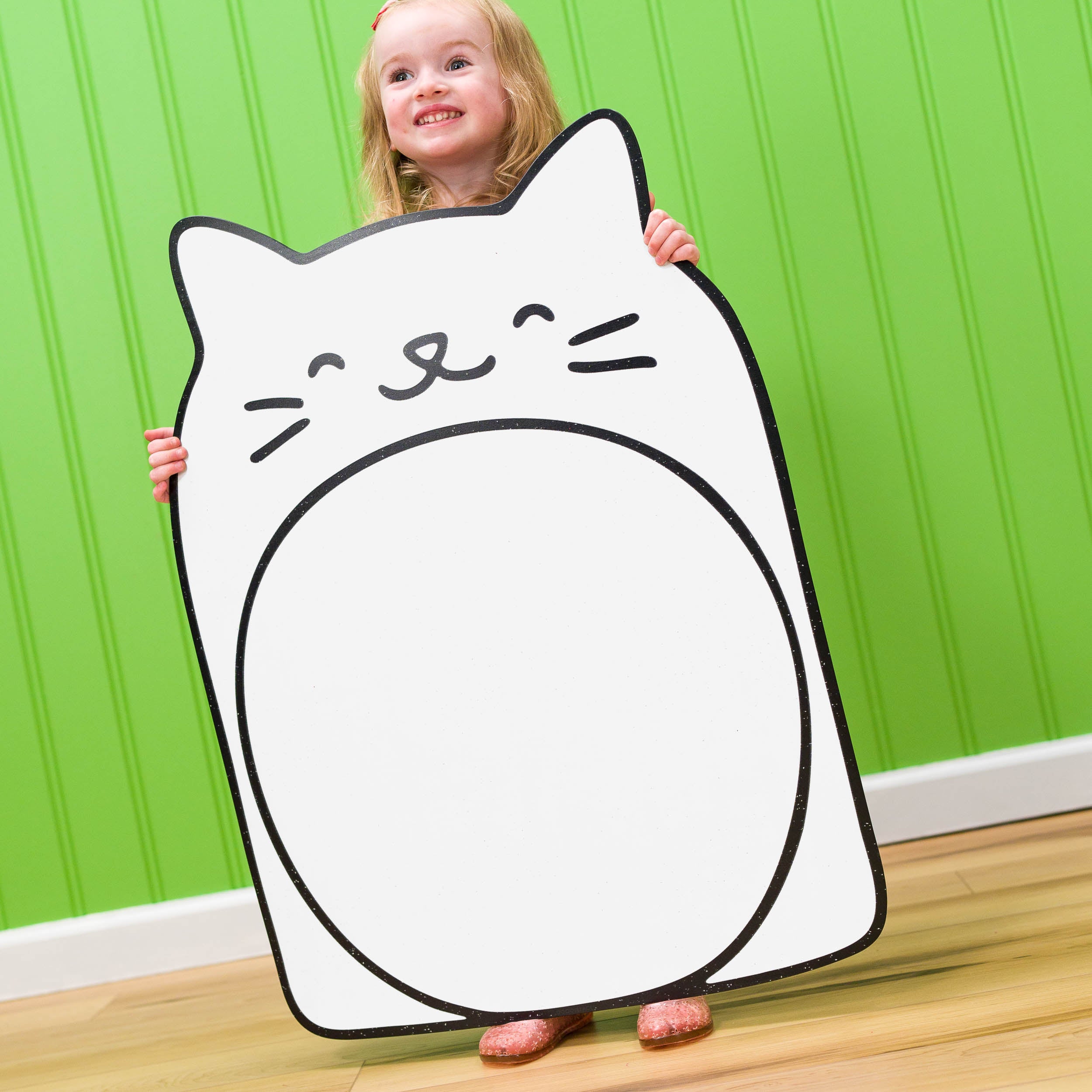 Cat Large Writing Board | Color n’ Erase | Play & Décor