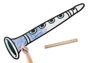 Clarinet | Color n’ Erase | Play & Décor