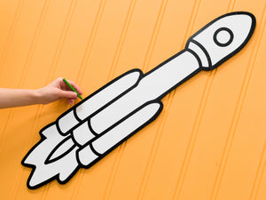 Doodle X Rocket | Color n’ Erase | Play & Décor