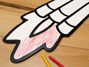 Doodle X Rocket | Color n’ Erase | Play & Décor