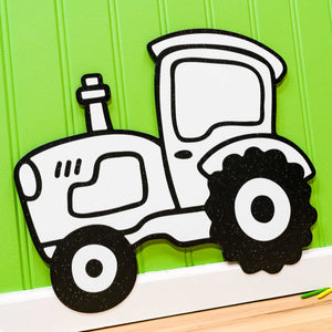 Farm Tractor | Color n’ Erase | Play & Décor