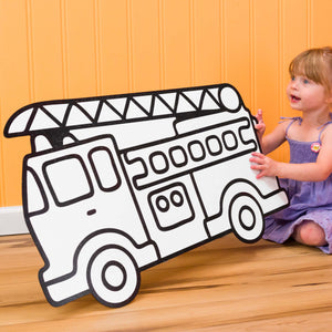 Firetruck | Wall Art for Creative Kids