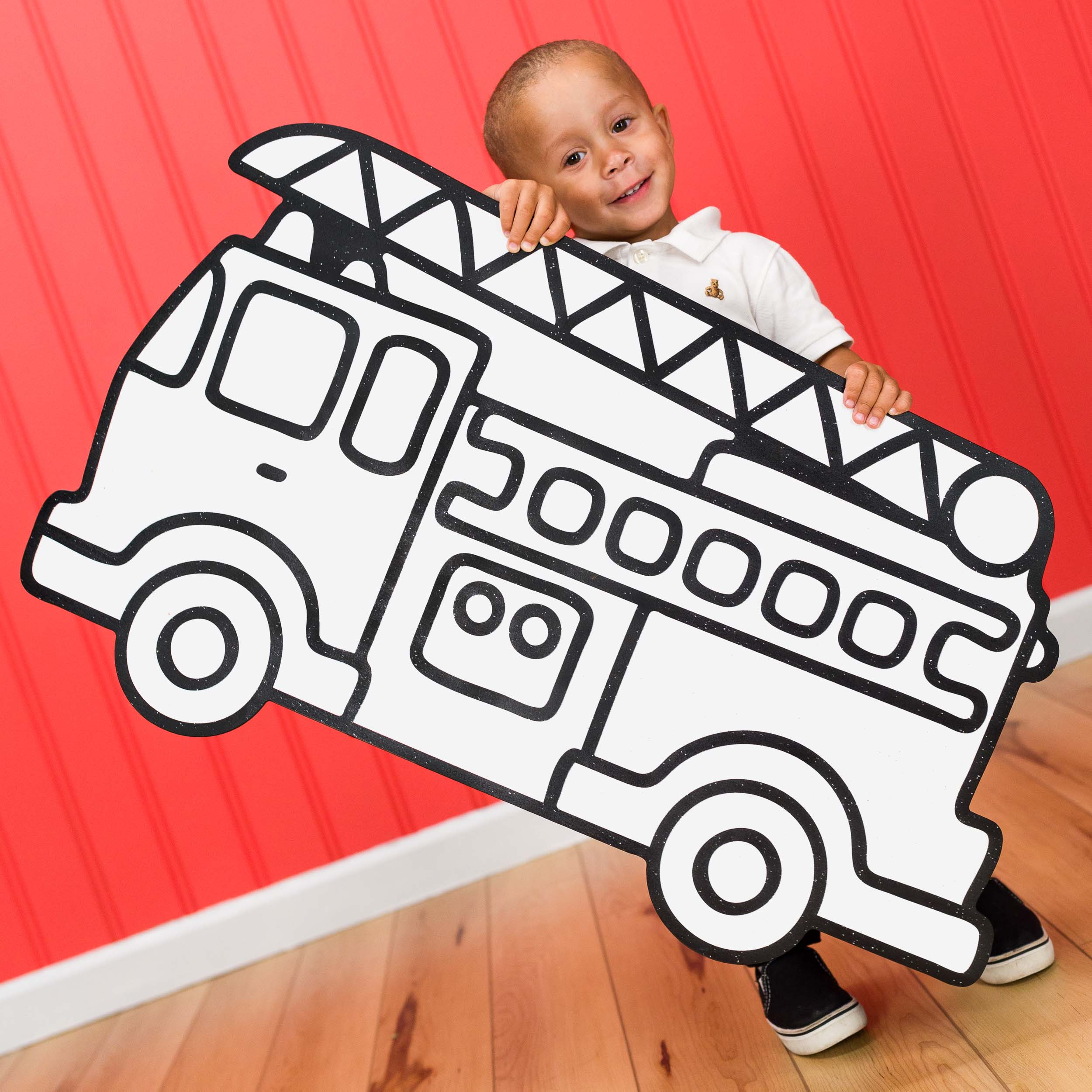 Firetruck | Color n’ Erase | Play & Décor