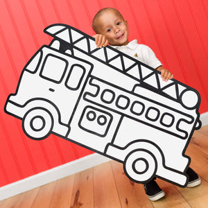 Firetruck | Wall Art for Creative Kids