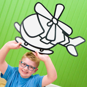 Helicopter | Color n’ Erase | Play & Décor