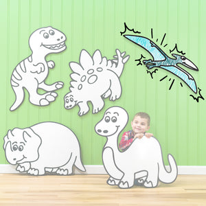 Pterodactyl Dinosaur | Color n’ Erase | Play & Décor