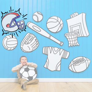 Football Helmet | Color n’ Erase | Play & Décor