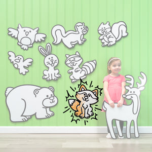 Forest Fox | Color n’ Erase | Play & Décor