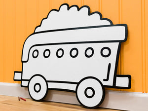 Freight Train Car | Color n’ Erase | Play & Décor