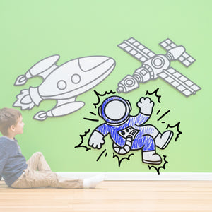 Galactic Astronaut | Wall Art for Creative Kids