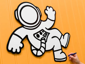 Galactic Astronaut | Wall Art for Creative Kids