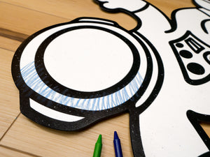 Galactic Astronaut | Wall Art for Creative Kids